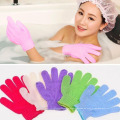 Nylon Bad Scrubber Dead Skin Cell Entferner, Massage Dusche Bad Handschuhe Peeling Handschuhe